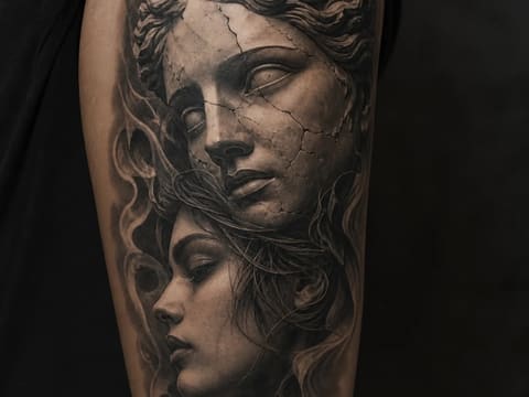 Realismo en negro y gris