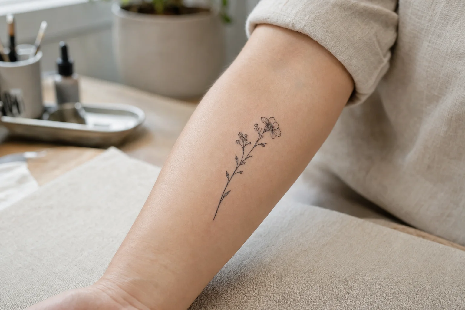 Tatuajes fineline: ¿aguantan bien con los años? Cuidados e ideas de diseño (2026) — Arte, Style Guide
