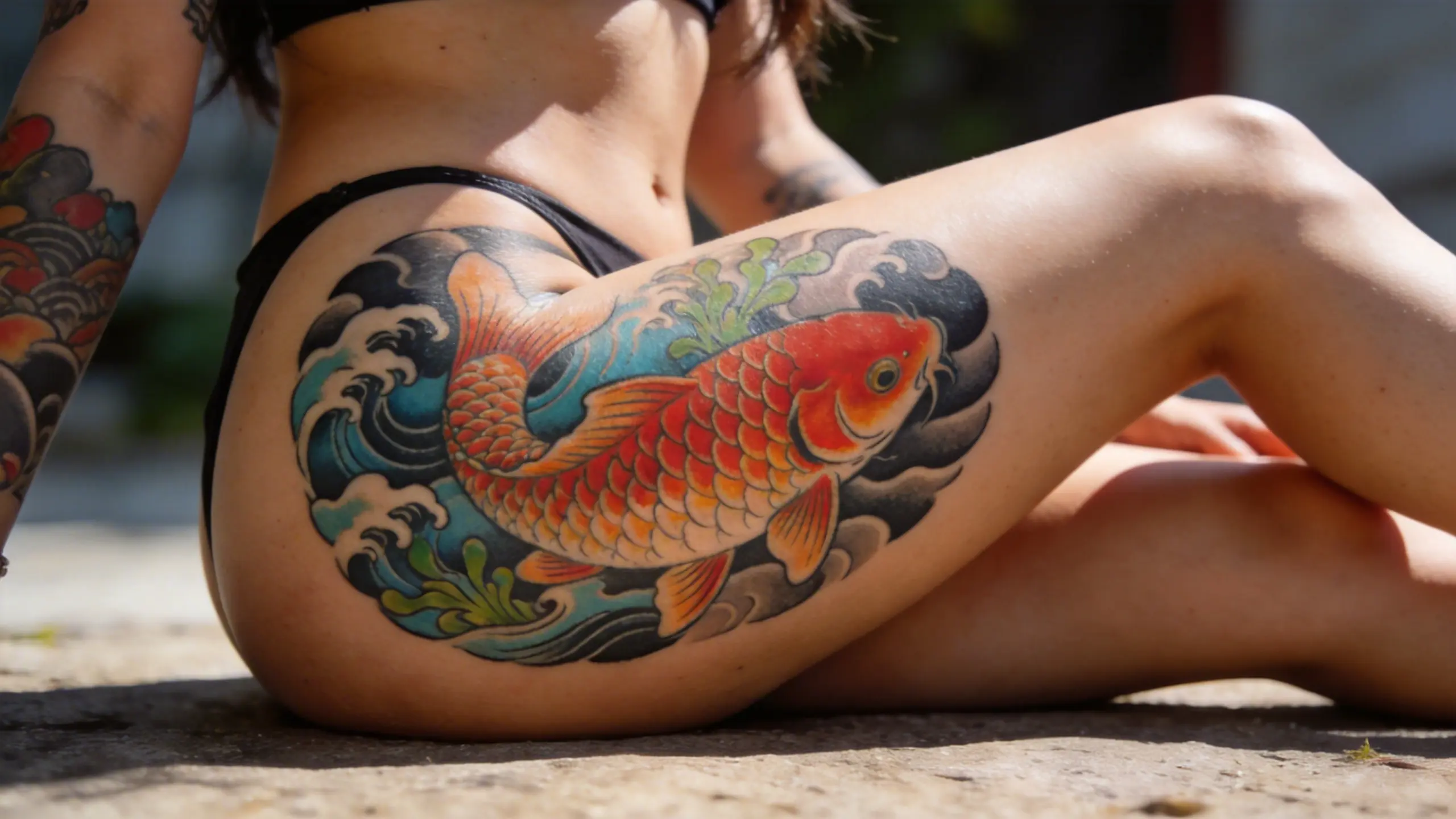 Koi Fish Tattoos: What the Direction, Color, and Water Actually Say About You