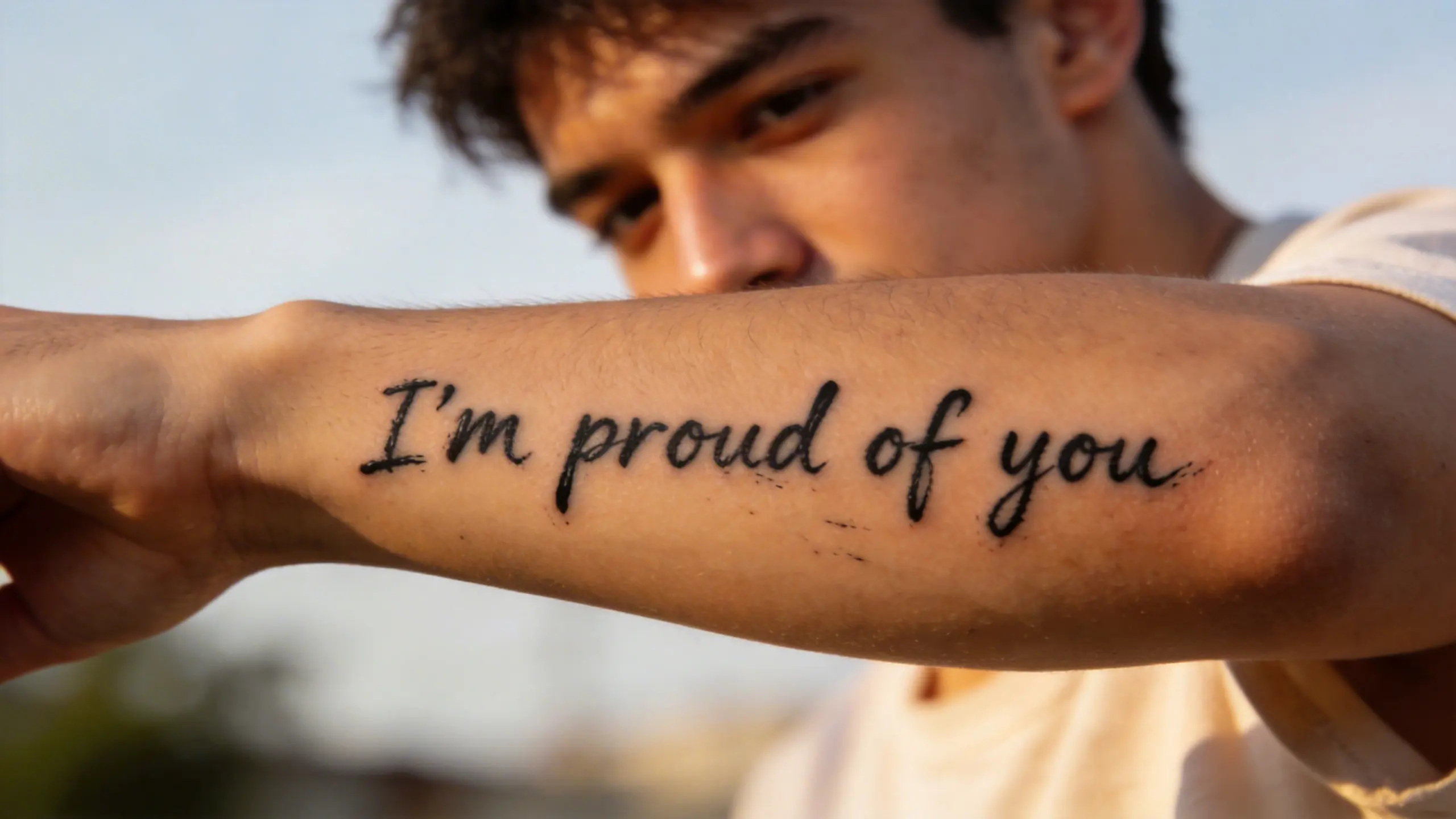 手寫字條刺青靈感