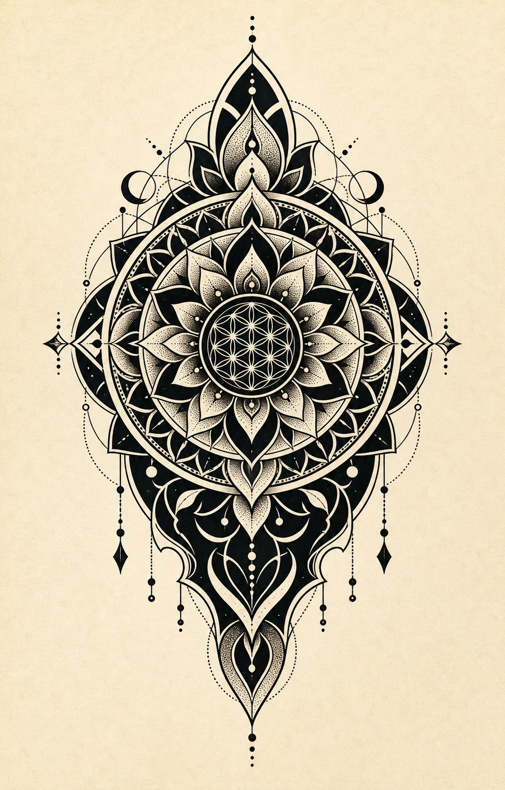 Escala honesta Blackwork