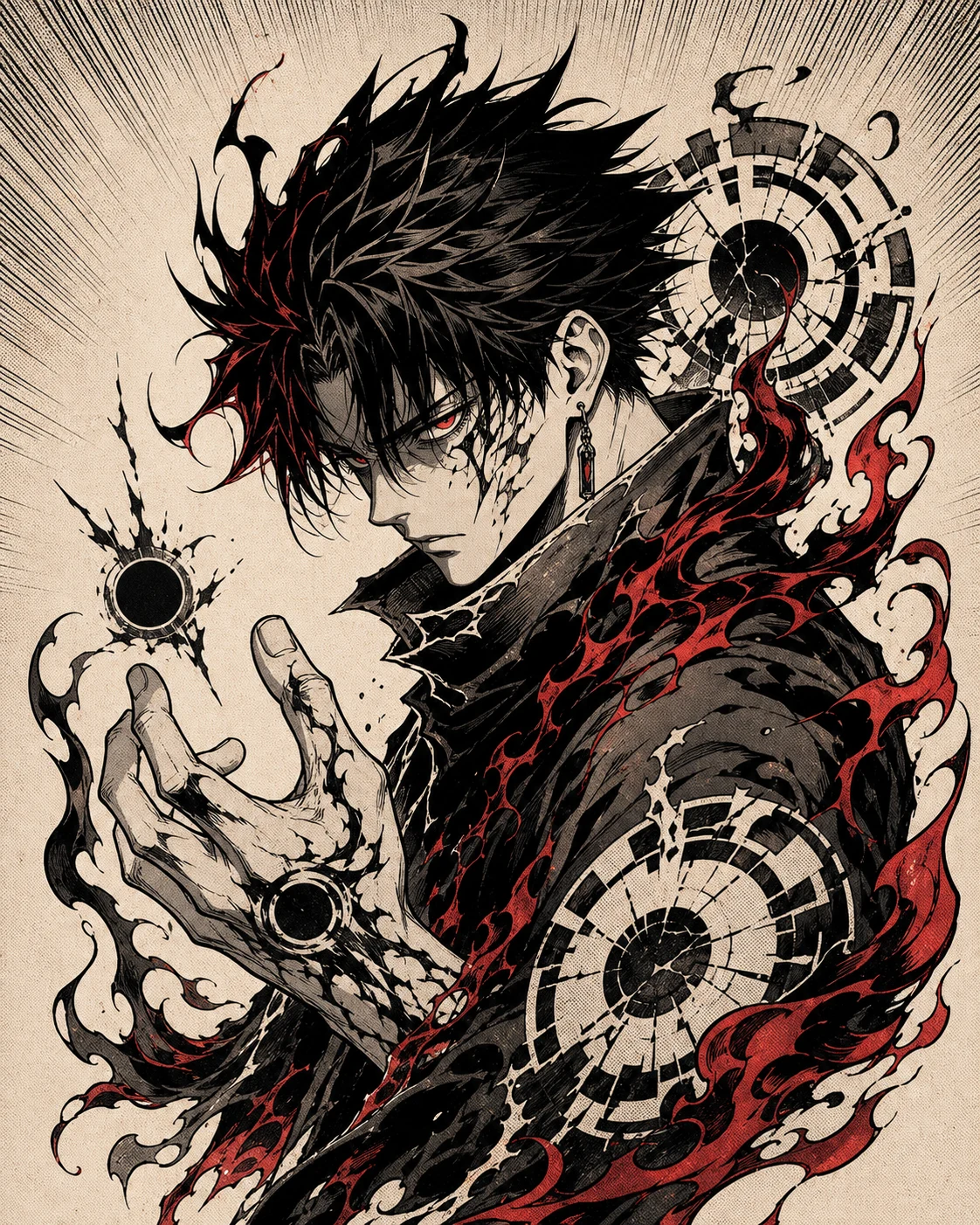 Composición limpia Manga / anime